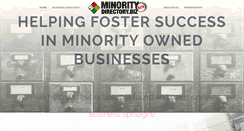 Desktop Screenshot of minoritydirectory.biz